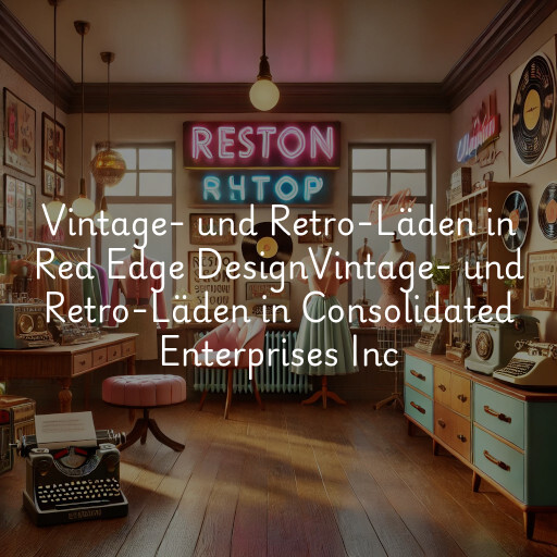 Vintage- und Retro-Läden in