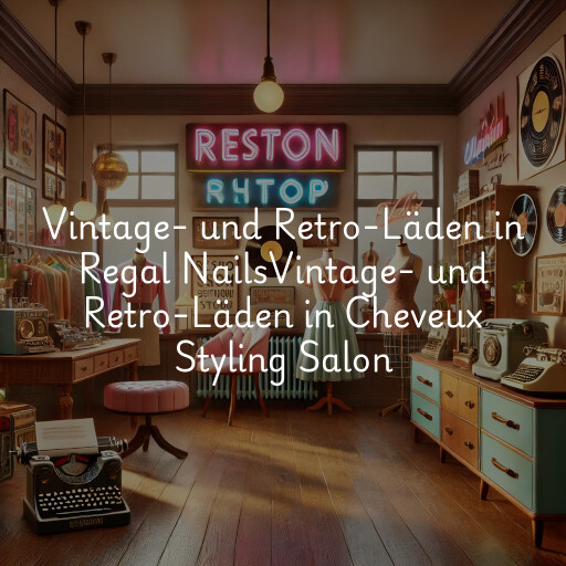 Vintage- und Retro-Läden in