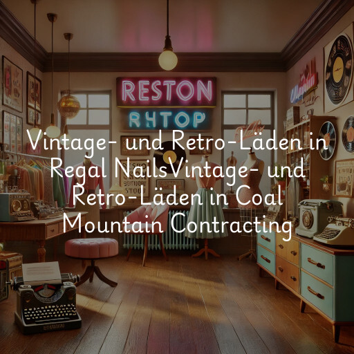 Vintage- und Retro-Läden in