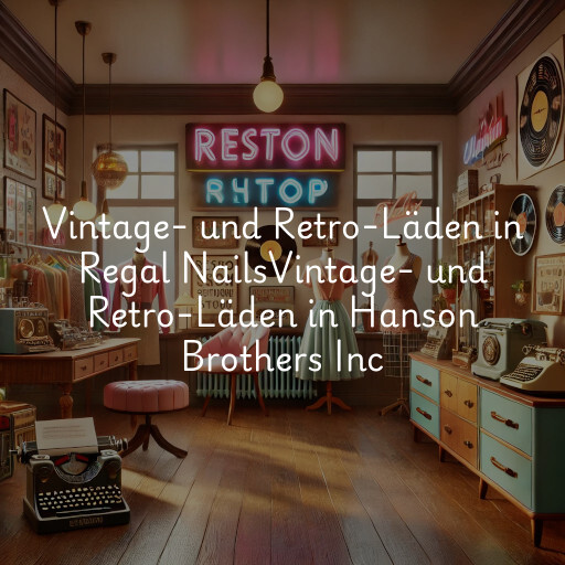 Vintage- und Retro-Läden in