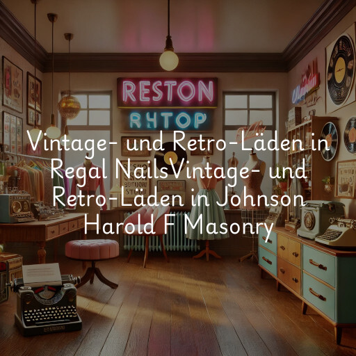 Vintage- und Retro-Läden in