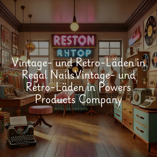 Vintage- und Retro-Läden in