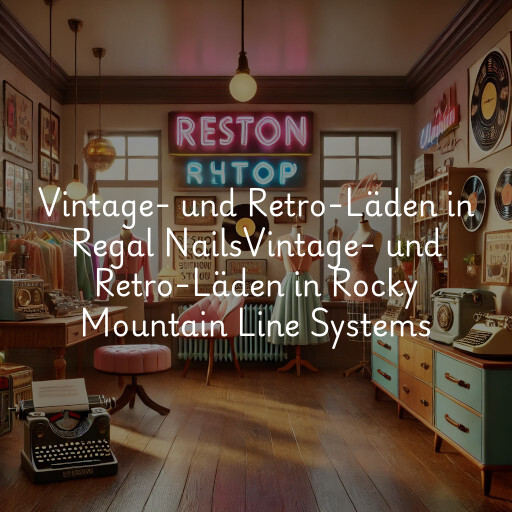 Vintage- und Retro-Läden in