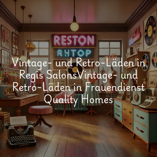 Vintage- und Retro-Läden in
