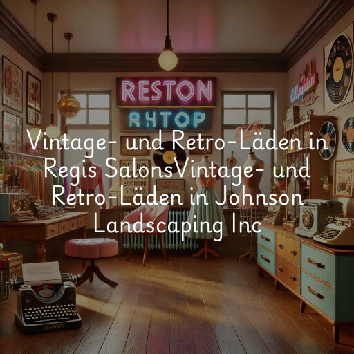 Vintage- und Retro-Läden in