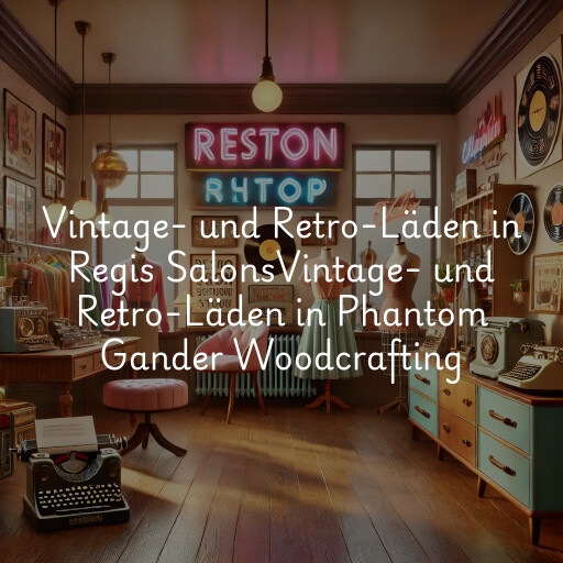 Vintage- und Retro-Läden in