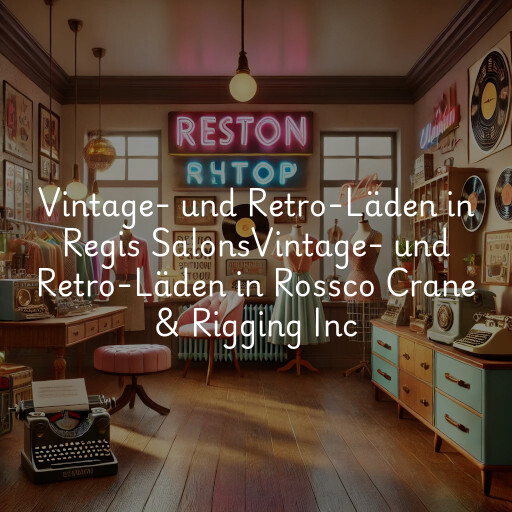 Vintage- und Retro-Läden in