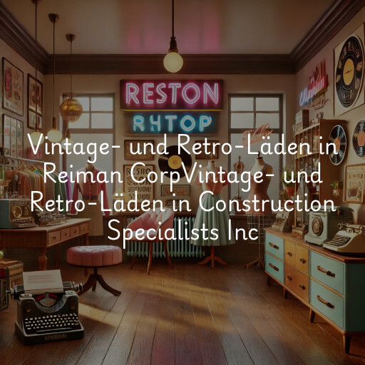 Vintage- und Retro-Läden in