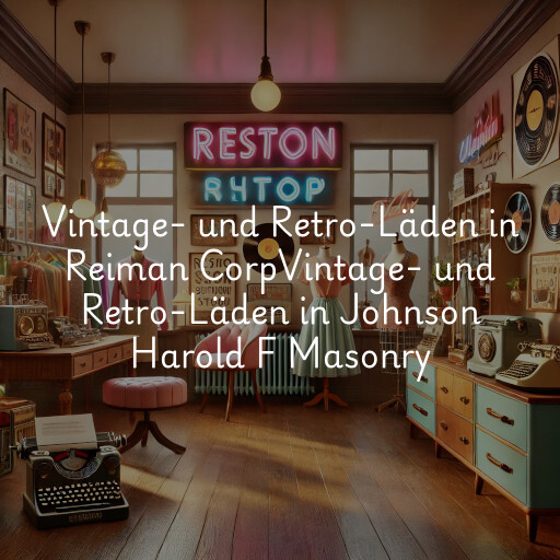 Vintage- und Retro-Läden in