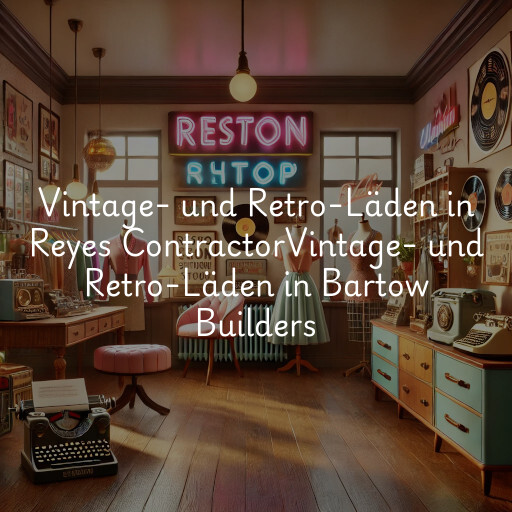 Vintage- und Retro-Läden in