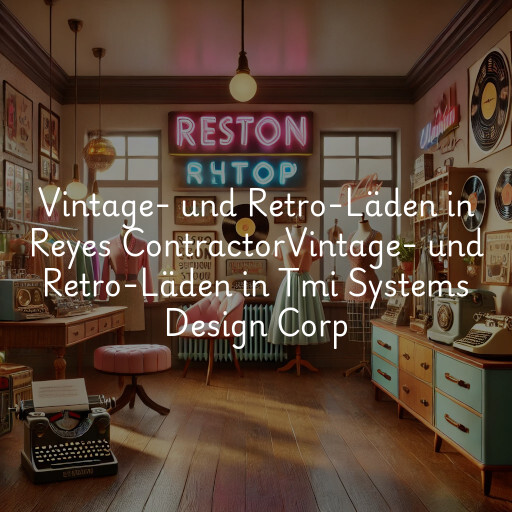 Vintage- und Retro-Läden in