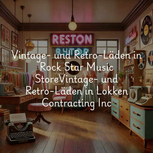 Vintage- und Retro-Läden in