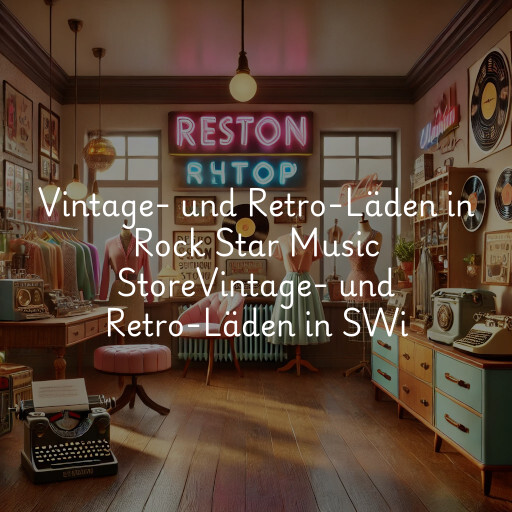 Vintage- und Retro-Läden in
