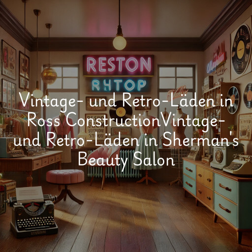 Vintage- und Retro-Läden in