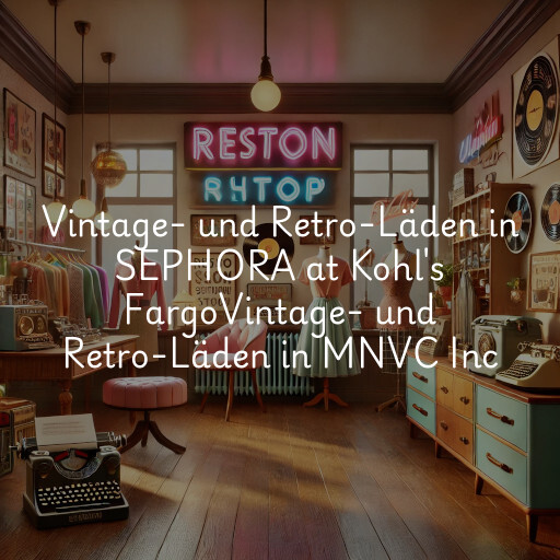 Vintage- und Retro-Läden in