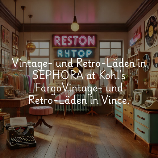 Vintage- und Retro-Läden in