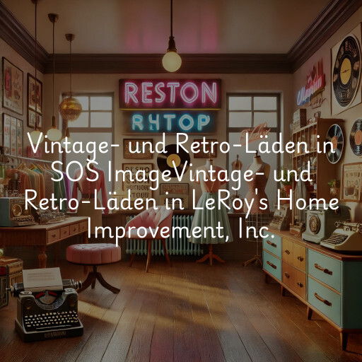 Vintage- und Retro-Läden in
