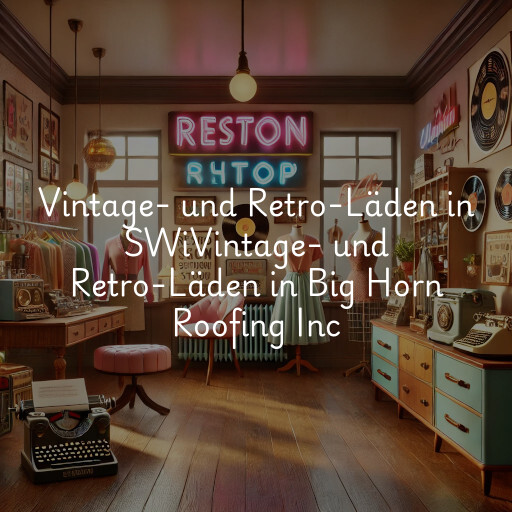 Vintage- und Retro-Läden in