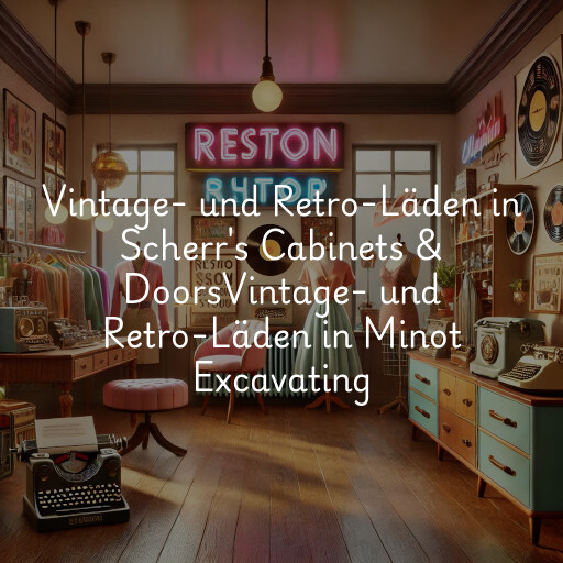 Vintage- und Retro-Läden in