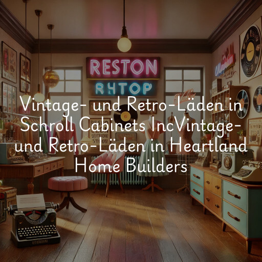 Vintage- und Retro-Läden in
