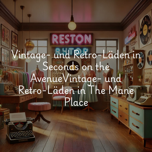 Vintage- und Retro-Läden in