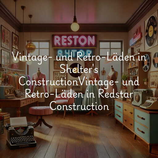 Vintage- und Retro-Läden in