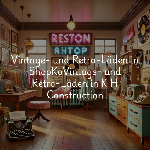 Vintage- und Retro-Läden in