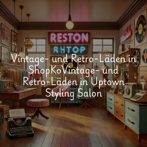 Vintage- und Retro-Läden in
