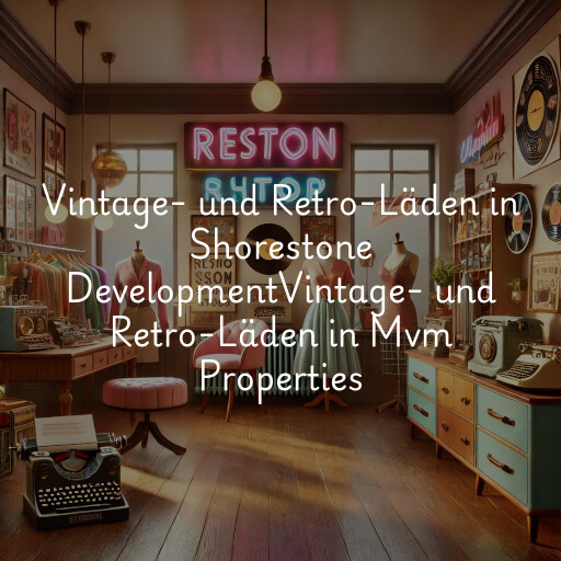 Vintage- und Retro-Läden in