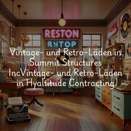 Vintage- und Retro-Läden in