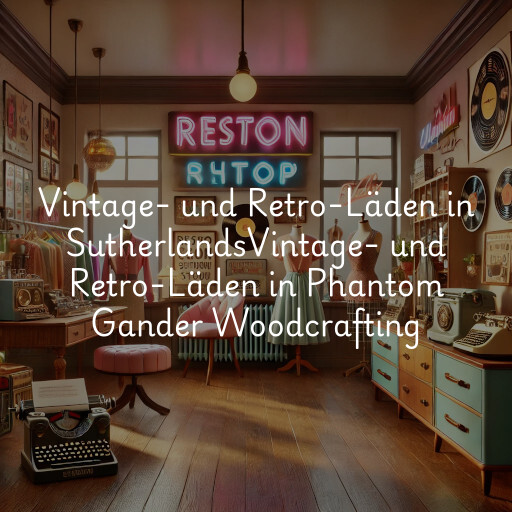 Vintage- und Retro-Läden in