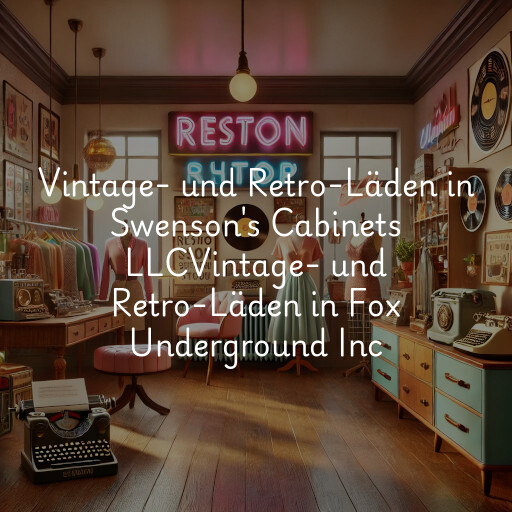 Vintage- und Retro-Läden in
