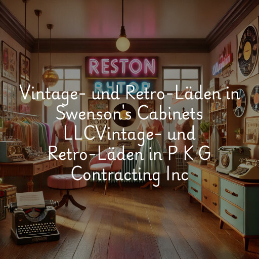 Vintage- und Retro-Läden in