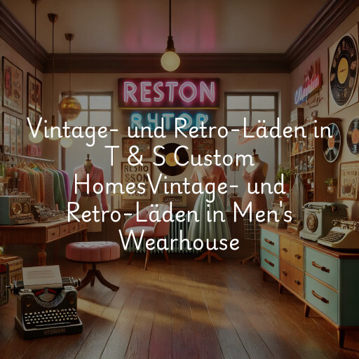 Vintage- und Retro-Läden in
