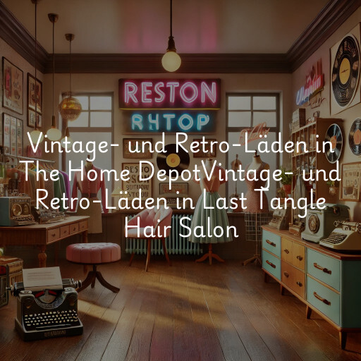 Vintage- und Retro-Läden in