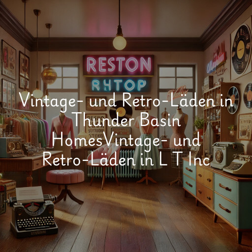 Vintage- und Retro-Läden in