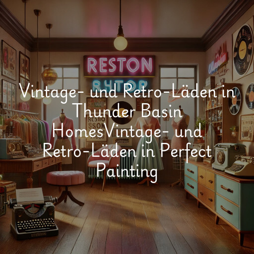 Vintage- und Retro-Läden in