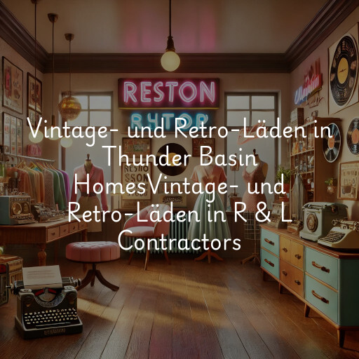 Vintage- und Retro-Läden in