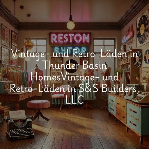 Vintage- und Retro-Läden in