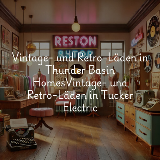 Vintage- und Retro-Läden in