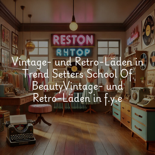 Vintage- und Retro-Läden in