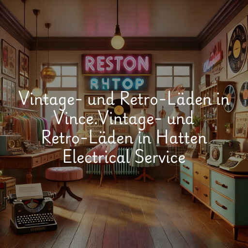Vintage- und Retro-Läden in
