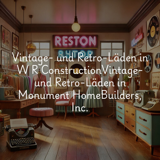 Vintage- und Retro-Läden in