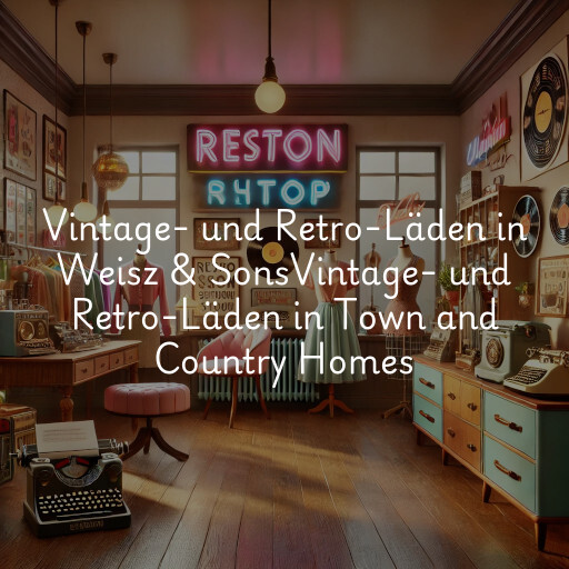 Vintage- und Retro-Läden in