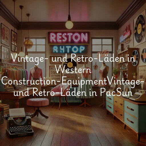 Vintage- und Retro-Läden in