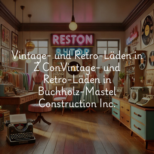 Vintage- und Retro-Läden in